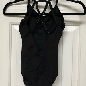 So danca black dance leotard size YJR